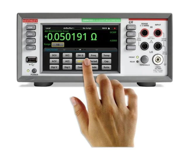 吉時利Keithley DMM6500 6.5 位數字萬用表，帶圖形觸摸屏